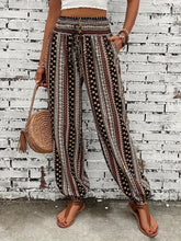 Viviana | Stylish High-Waist Printed Pants-1